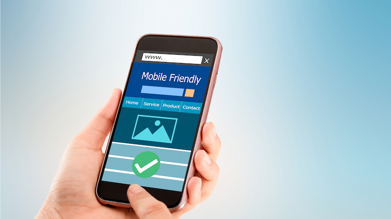 mobile optimization of the website